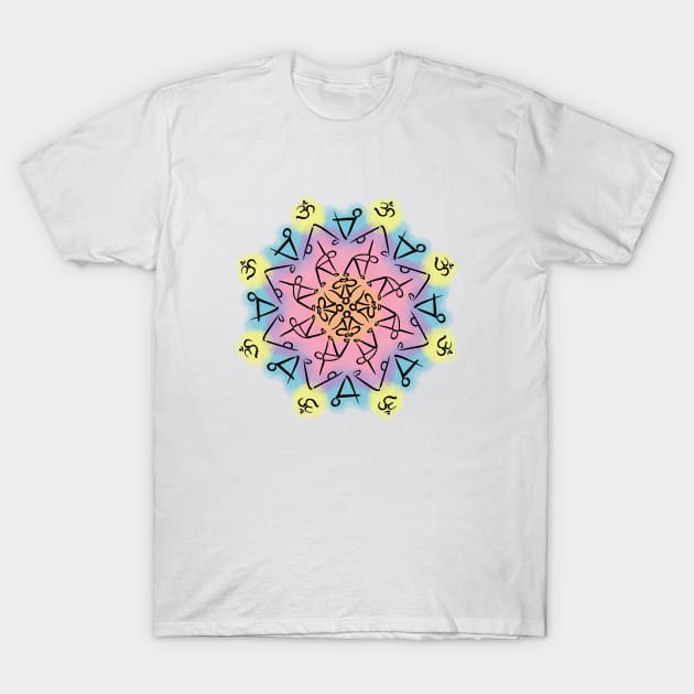 Mandala yoga T-Shirt by rakelittle